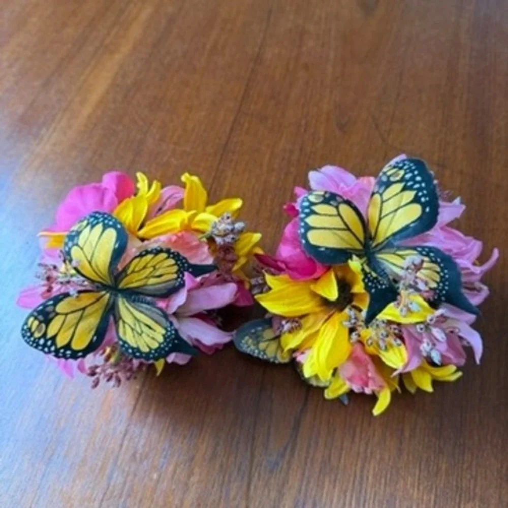 Pier 1 Table Decor and Napkin Rings Bundle Boho Fairycore Accessories 6pc